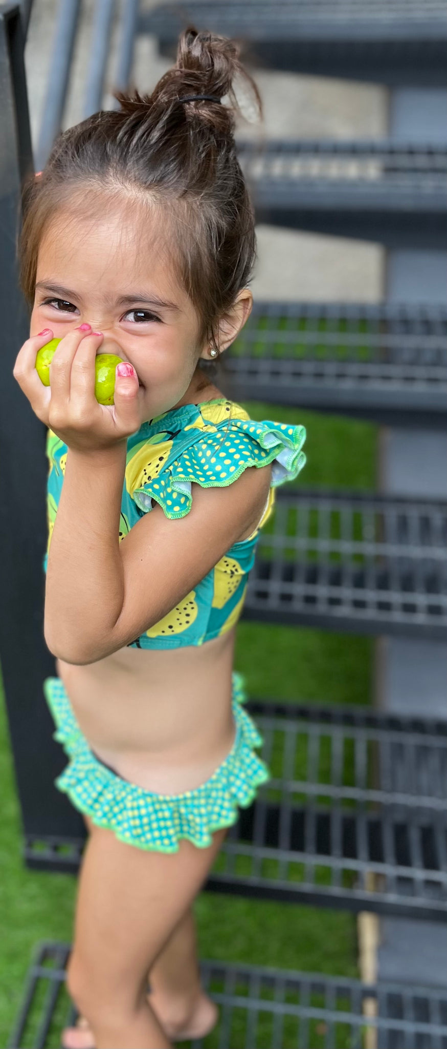 Bikini niña Limon